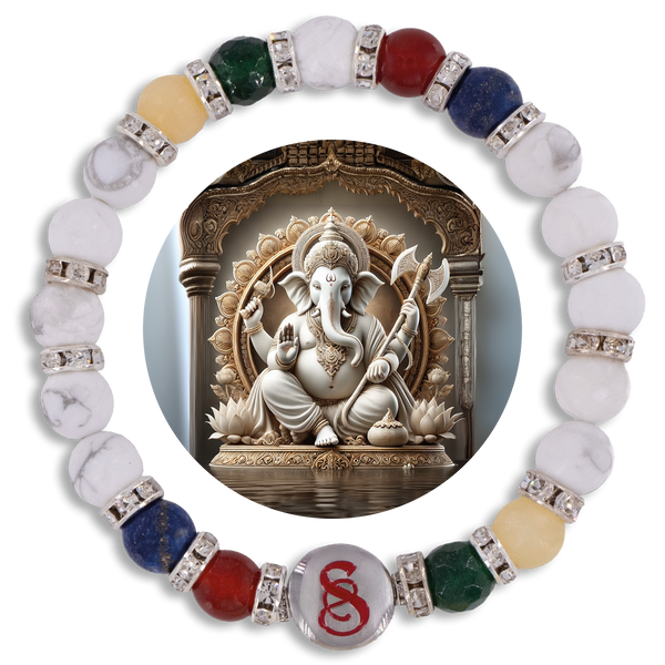 PROSPERITY - WHITE GANESHA