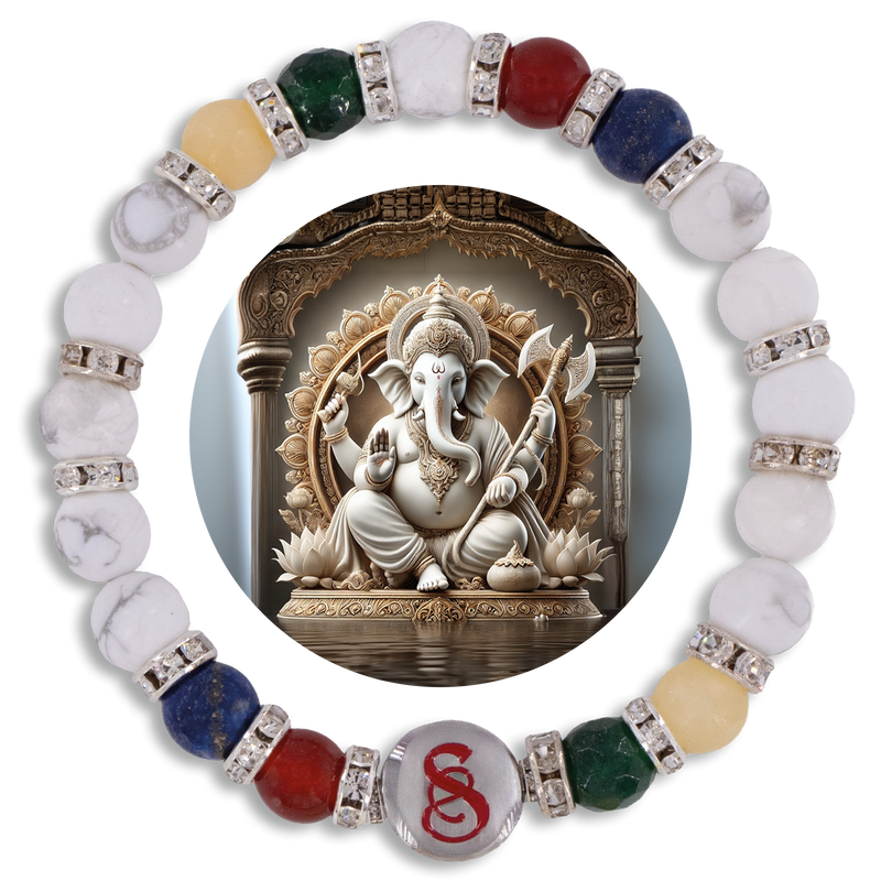 PROSPERITY - WHITE GANESHA